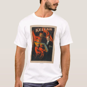Kellar Devil en demonen met Poster van het Magic B T-shirt
