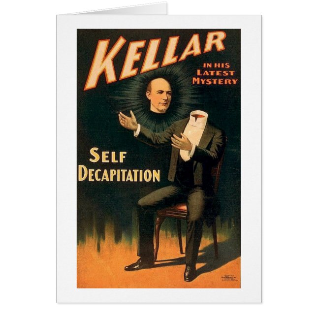 Kellar the Magicia - Zelfontapening -  (Voorkant)