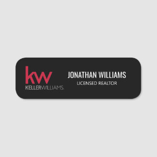 Keller Williams Name Tag
