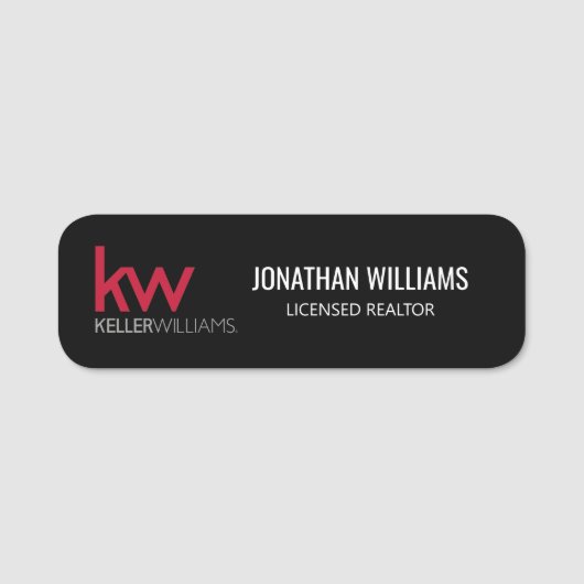 Keller Williams Name Tag (Voorkant)