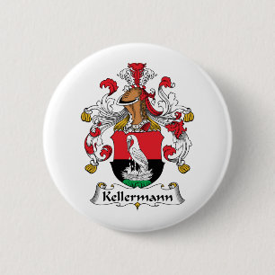 Kellermann Family Crest Ronde Button 5,7 Cm