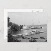 Kelleys Island Boats briefkaart (Voorkant / Achterkant)