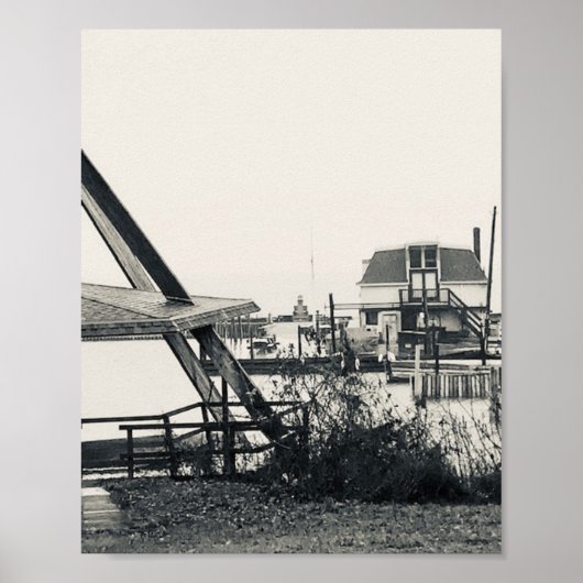 Kelleys Island in Winter V, Poster fotografie (Voorkant)