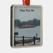 Kelleys Island, Ohio Ferry Foto Ornament (Rechts)
