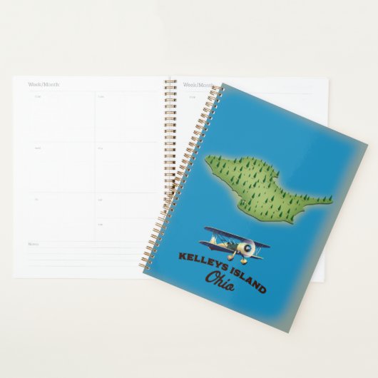 Kelleys Island Ohio Planner (Display)
