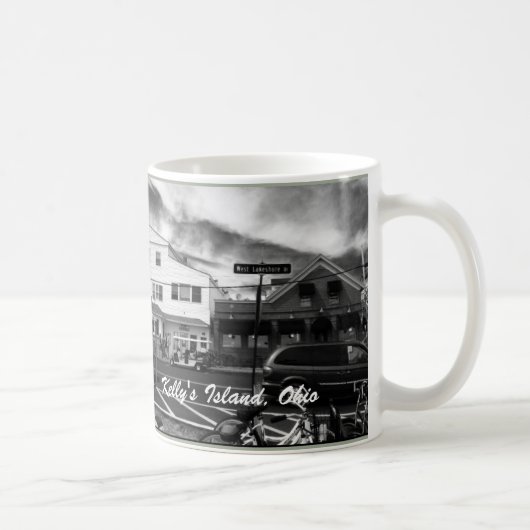 Kelley's Island, Ohio Street Photo Mug (Droite)