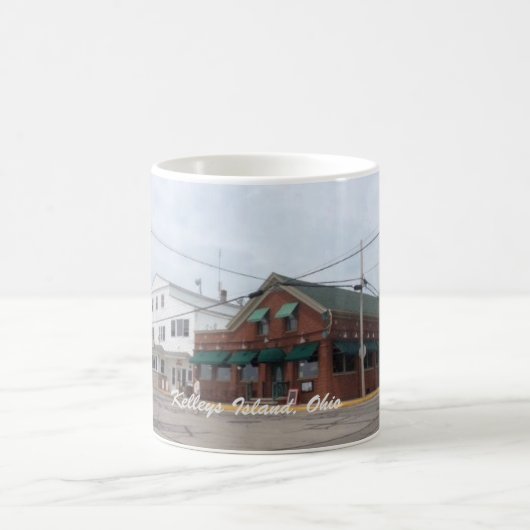 Kelley's Island, Ohio Village Photo Mug (Centre)
