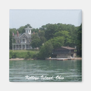 Kelley's Island Photo Magnet Magneet