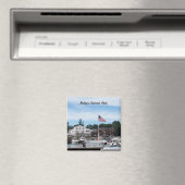 Kelley's Island Portside Marina Ohio Magnet (In Situ (Lave-vaisselle))