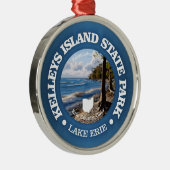Kelleys Island SP Metalen Ornament (Rechts)