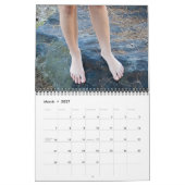 Kellie Barefoot dans la nature Calendrier de 12 mo (Mar 2027)