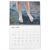 Kellie Barefoot dans la nature Calendrier de 12 mo (Mar 2026)