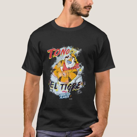 Kellogg's Frosties Frosted Flakes Spaans Tony El T-shirt (Voorkant)