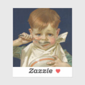 Kellogg's Kids, 1920 by J. C. Leyendecker Sticker (Vel)