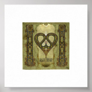 Kells Heartflame Poster