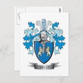 Kelly-Coat-of-Arms Briefkaart (Voorkant / Achterkant)