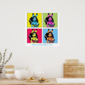 KELLY EN COULEURS POSTER ! (Cuisine)