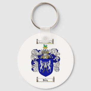 KELLY FAMILY CREST - KELLY COAT OF ARMS SLEUTELHANGER