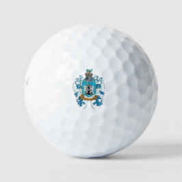 Kelly Family Crest / Wapenschild Golf Ball Golfballen