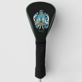 Kelly Family Crest / Wapenschild Golf Head Hoesje Golfheadcover