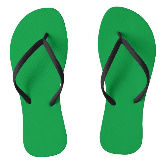 Kelly Green #06983E, Algen Teenslippers (Voetbed)