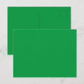 Kelly Green #06983E Menus (Devant / Derrière)