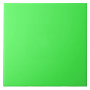 Kelly Green Bright Spring Neon 2015 Colour Trend Tegeltje