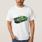 Kelly Green Challenger klassiek t-shirt (Voorkant)