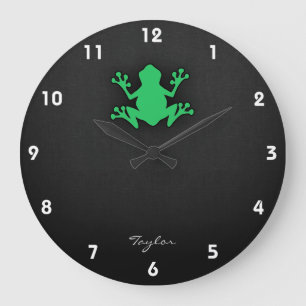 Kelly Green Frog Grote Klok