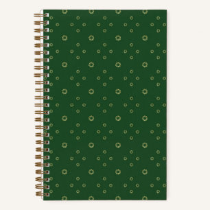 Kelly Green Golden Zinnia Sun Notitieboek