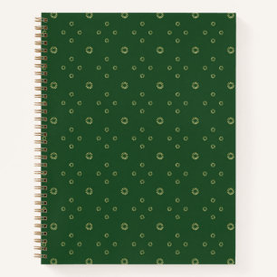 Kelly Green Gouden Zinnia Zon Notitieboek