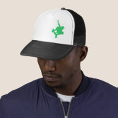 Kelly Green Skater Trucker Pet (In situ)