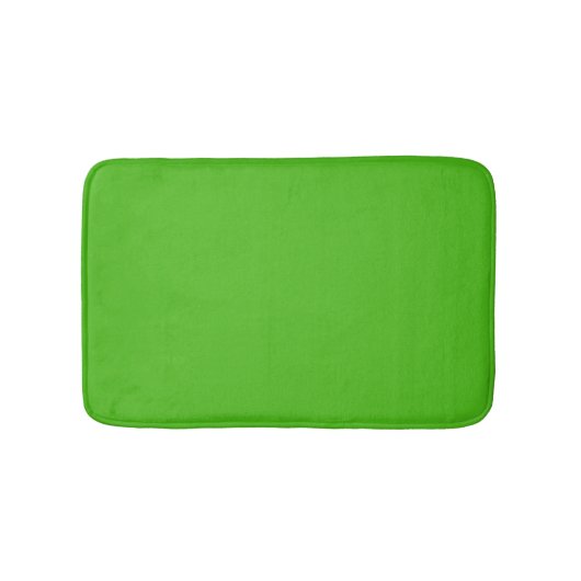 Kelly Green Solid Color Badmat (Voorkant)