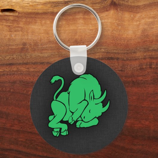 Kelly Green Taurus Sleutelhanger (Voorkant)