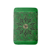 Kelly Green TrisabelMandala Badmat (Voorkant Verticaal)