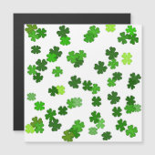 Kelly groen “Shamrocks Falling” (Voorkant / Achterkant)