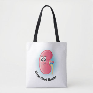 Kelly Kidney "Urine Good Hands" Canvas tas