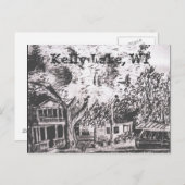 Kelly Lake Cabin Briefkaart (Voorkant / Achterkant)