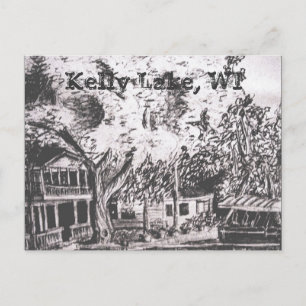 Kelly Lake Cabin Briefkaart