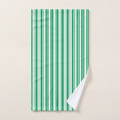 Kelly landes de bonbons vertes et blanches (Serviette à main)