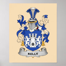 Kelly Wapenschild Poster