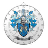 Kelly Wapenstaart Dartbord (Voorkant)