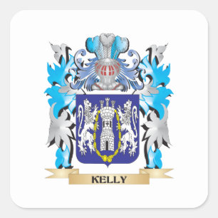 Kelly Wapenstaart - Familiekust Vierkante Sticker