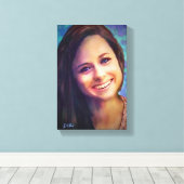 KELLYN CANVAS AFDRUK (Insitu (Houten vloer))