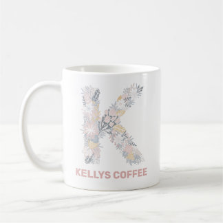KELLYS COFFEE-Mok met bewerkbare tekst Koffiemok