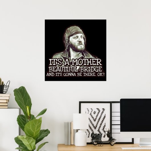 Kellys Heroes Sergeant Oddball Poster (Thuiskantoor)