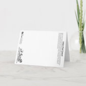 Kellys Point Sunset Guemes Island Carte de remerci (Dos)