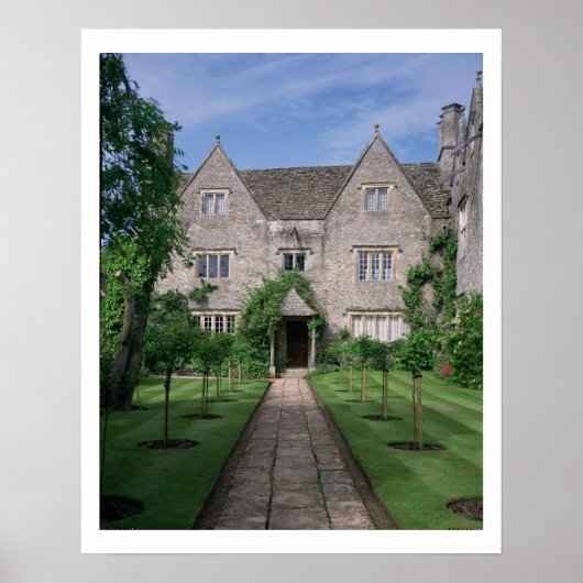 Kelmscott Manor (foto) Poster (Voorkant)