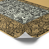 Kelmscott Press William Morris Beowulf Poster (Hoek)