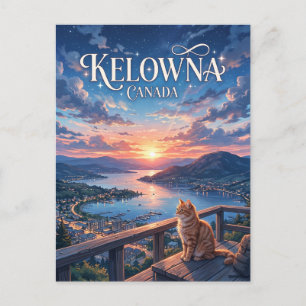 Kelowna Canada Briefkaart